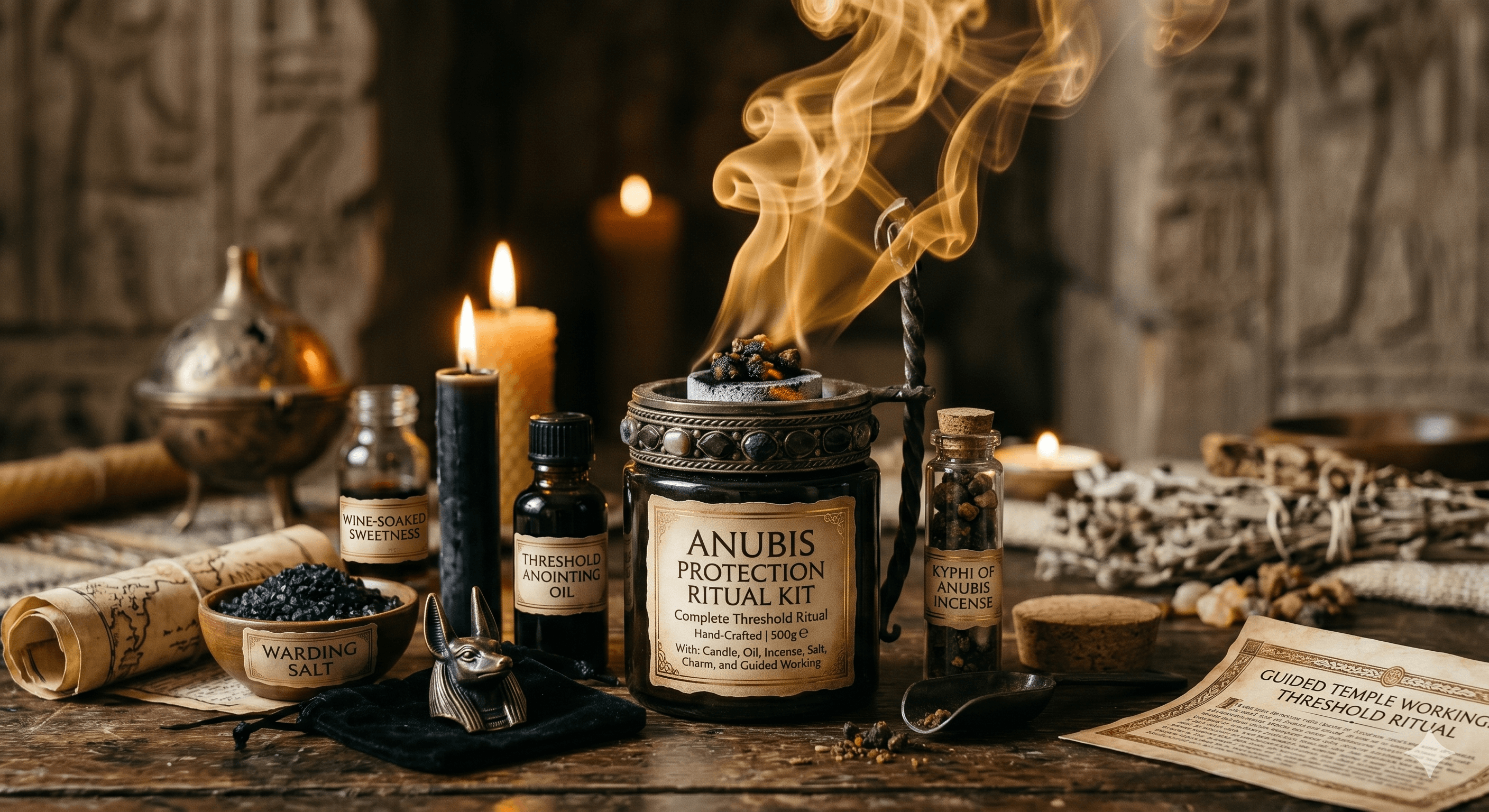 Anubis Protection Ritual Kit